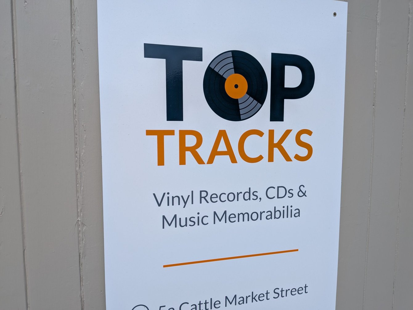 Top Tracks, disquaire à Fakenham, Norfolk, Angleterre