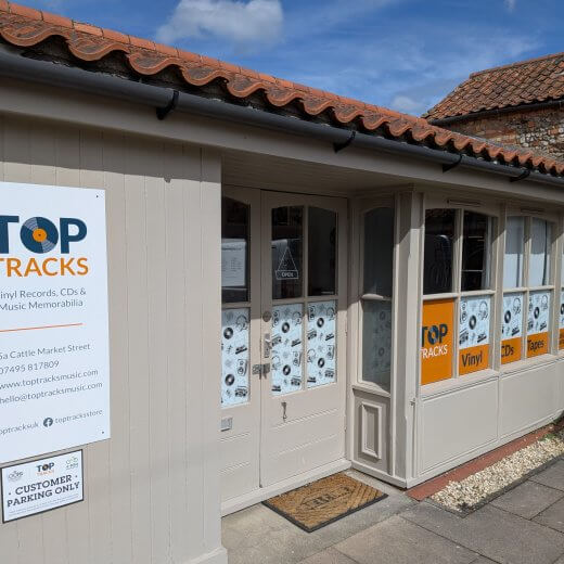 Top Tracks, disquaire à Fakenham, Norfolk, Angleterre