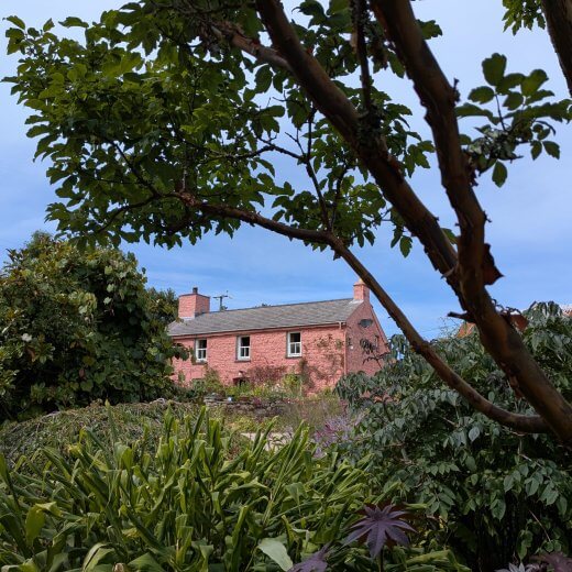Visite en été du jardin Dyffryn Fernant, Pays de Galles