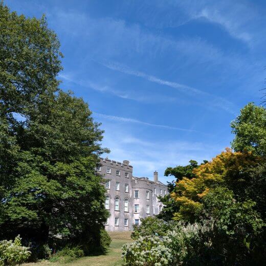 Visité en été des jardins du château de Picton, Pays de Galles